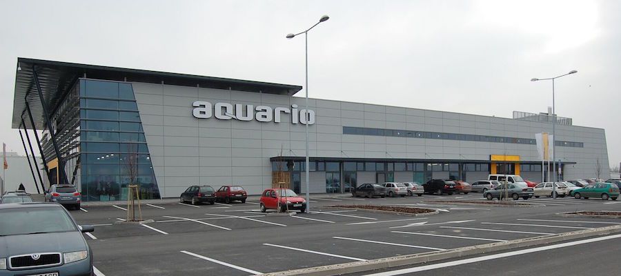 Nákupné centrum AQUARIO Nové Zámky